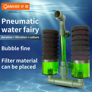 QS200A 에어 펌프 행 스타일의 새우 물고기 수족관 바이오 스폰지 필터 내구성 플라스틱 - Product Image 2