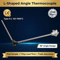 HUADONG Industrial Temperature Sensor 1200c K Type Stainless Steel Tube Thermocouple Armored