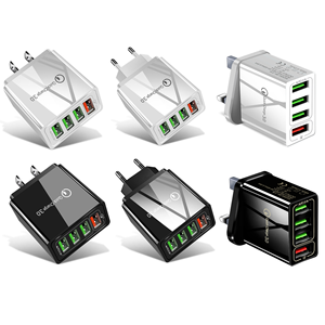 Caricatore da Muro USB a 4 Porte con Tecnologia Quick Charge 3.0, 3.1A Ricarica Rapida per Viaggi, Compatibile PD 3.0, 36W, Spina UK - Product Image 2