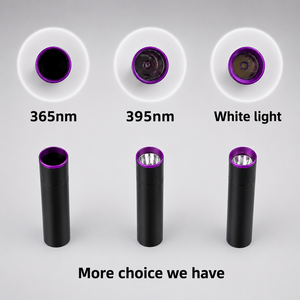 Linterna UV de Bolsillo de 3W con Filtro ZWB2 de 365nm, Recargable por USB-C, Resistente al Agua, Detección de Tinta Invisible, <span class=keywords><strong>Luz</strong></span> <span class=keywords><strong>Negra</strong></span> - Product Image 6