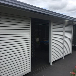 Volets Bahama en alliage d'aluminium réglables au design moderne TOMA <span class=keywords><strong>persienne</strong></span> de fenêtre ouragan avec réglage vertical - Product Image 1
