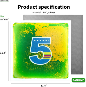 Nuovo Arrivo: Tappetino Sensoriale Numerico 1-10 per Prescuola, Giocattoli Slime, Regalo per Bambini, Giochi per Feste, Piastrelle Liquide da Pavimento - Product Image 5