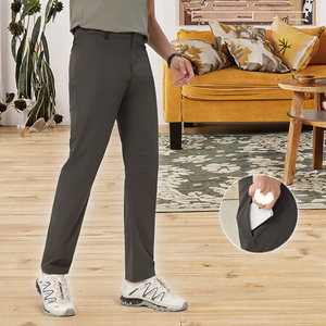 Pantalon de jogging décontracté pour homme, léger, de haute qualité, coupe large, ample, en nylon, séchage rapide, respirant, pour le sport et la gym - Product Image 3