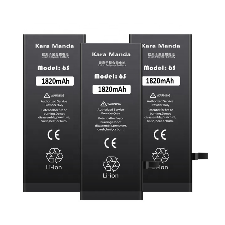 Заводская оптовая продажа, литий-ионный полимерный аккумулятор высокой емкости 1820 мАч, напряжение 3,82 в, Сменный аккумулятор для модели iphone 6s