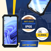 Tableta resistente a prueba de agua Windows 11 Industria de 6,5 pulgadas 8GB RAM 256GB Tableta de pantalla táctil duradera móvil con escáner de código de barras
