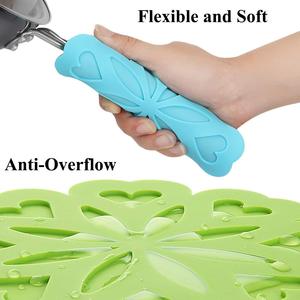 Hình Dạng Hoa Chịu Nhiệt Silicone <span class=keywords><strong>Cup</strong></span> Mats Bảng Bảo Vệ <span class=keywords><strong>Mat</strong></span> - Product Image 3