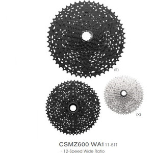 <span class=keywords><strong>SunRace</strong></span> Cassette de roue libre pour vélo à 12 vitesses CSMZ901 CSMZ903 CSMZ600 11-51T en alliage d'aluminium pour VTT - Product Image 3