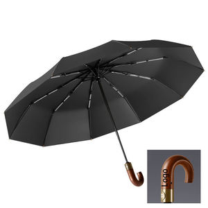 <span class=keywords><strong>2025</strong></span> mới bán buôn phổ biến xách tay tự động gấp k tay cầm bằng gỗ ô cho người đàn ông - Product Image 2