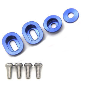 मोटरसाइकिल के लिए संशोधित भागों CRF250L रियर फ्लैट कांटा मोटर साइकिल की चेन रबर एल्यूमीनियम पेंच पैड थोक सीआरएफ भागों - Product Image 4