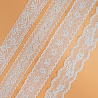Haute qualité festonné bord brodé dentelle garniture Guipure couture sangle cadeau emballage exquis bandes élastiques pour dentelle