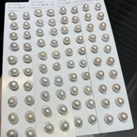 Perles d'eau douce irrégulières Edison, forme goutte baroque, 8-13 mm, en paire, pour la création de bijoux et boucles d'oreilles DIY