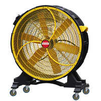 Ventilateur à tambour en acier inoxydable haute vitesse 300W-700W, vitesse réglable, ventilateur industriel 650mm-1250mm 220V, grand débit d'air