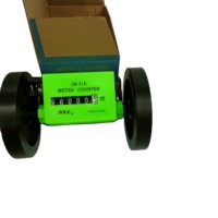 Haute qualité Jm316 6 chiffres numérique mécanique longueur mesure Textile tissu fil roue compteur compteur compteurs