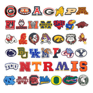 Aksesoris Sepatu Seri Tren Olahraga 2025: Dekorasi Sepatu Universitas, Rugby, Sepak Bola, Bola Basket, Baseball, Sepak Bola, <span class=keywords><strong>NFL</strong></span>, Gantungan Sepatu PVC - Product Image 1