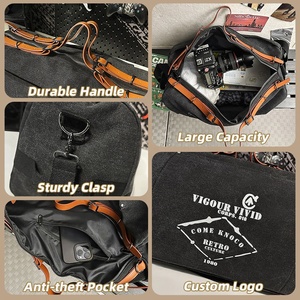 <span class=keywords><strong>Bolsa</strong></span> de Viaje Deportiva, Resistente a Salpicaduras, con Asa Resistente, Bolsillo Antirrobo, Cierre Robusto, <span class=keywords><strong>para</strong></span> Viajes Cortos, Disponible en Stock - Product Image 3