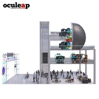 Cinéma Volant à Dôme LED, Jeux d'Arcade de Parc d'Attractions VR, Simulateur, Parc d'Attractions Extérieur 7D, Machine de Jeu 9D, Aire de Jeux Intérieure pour Enfants 12D