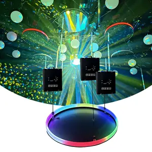 150W Dynamic Full-Color LED Matrix Kinetic Ring Light with Reflective Mirror For disco party Events bar dj show stage lighting