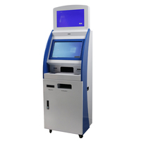 Scanner de passeport, kiosque auto-imprimé, lecteur de carte bancaire et de carte d'identité, machine de paiement sans espèces en libre-service pour aéroport