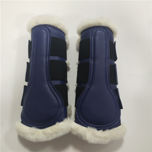 Guêtres de <span class=keywords><strong>transport</strong></span> durables pour chevaux, longues, avec rembourrage pour la protection des jambes, bottes de sport équestres - Product Image 3