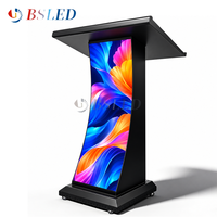 Écran LED P1.86 pour podium numérique, taux de rafraîchissement 3840Hz, luminosité 800cd pour conférences et salles de classe