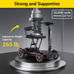Scooter Elettrico di Lusso Ultraleggero Personalizzato per Disabili e Anziani, Comodo e con Sgancio Rapido - Product Image 4