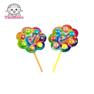 OEM Vente en gros Sept couleurs Moulin à vent rotatif <span class=keywords><strong>Bubble</strong></span> <span class=keywords><strong>Gum</strong></span> Bonbons Jouet Sans sucre Chewing-<span class=keywords><strong>gum</strong></span> Délicieux goût de fruit sucré Chewing-<span class=keywords><strong>gum</strong></span> - Product Image 2