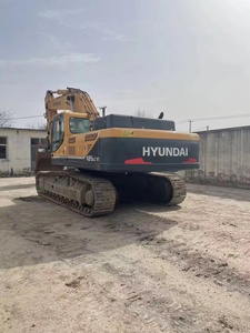 Excavatrice sur chenilles Hyundai 485LC 9T jaune, hydraulique, pour travaux de construction, machine lourde sur chenilles - Product Image 5