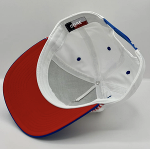 หมวกกีฬา5แผงผ้าฝ้ายปักลายตัวอักษรโลโก้3D แบบยูนิเซ็กส์หมวกกีฬาปีกโค้งเล็กน้อย - Product Image 4