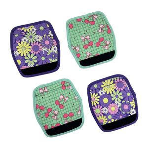 Penutup pegangan koper lembut <span class=keywords><strong>Neoprene</strong></span> kualitas tinggi membungkus pegangan koper warna cerah nyaman - Product Image 3