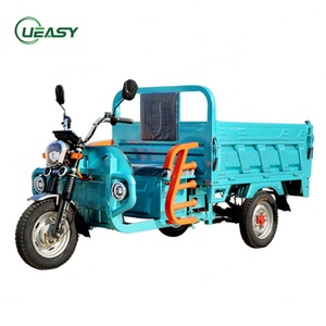 Tricycle électrique cargo pas cher, tricycle électrique 60V, moto électrique 1200W, camion électrique à trois roues - Product Image 5