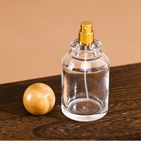 Flacons pulvérisateurs de parfum vides en verre cylindriques de 100 ml, fabriqués en usine, prêts à l'emploi, avec pompe, finition mate, estampage à chaud, diffuseur de parfum, 100 pièces