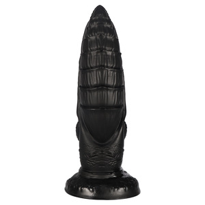 Dildo a forma di pene di cavallo simulato, enorme, per masturbazione <span class=keywords><strong>maschile</strong></span>/femminile, bastone massaggiante, alternativa SM, espansore vaginale in silicone liquido - Product Image 5