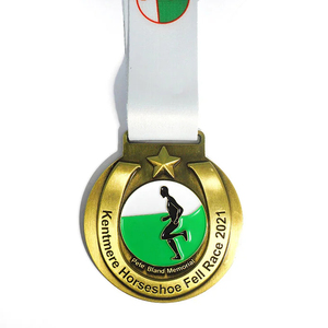 Venta caliente hecho a medida de metal 5K corriendo medalla de fundición a presión deportes pista y <span class=keywords><strong>campo</strong></span> finalizador medallas - Product Image 6