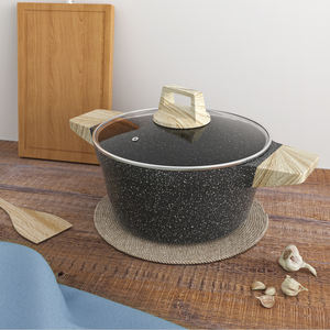 Set di pentole e padelle antiaderenti rivestiti in <span class=keywords><strong>granito</strong></span> di alluminio - Product Image 2