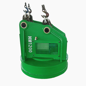 Aimant hydraulique pour ferraille, forte force magnétique, aimant de recyclage de ferraille à <span class=keywords><strong>dents</strong></span> pour excavatrices de 18, 20, 25, 26, 30 tonnes - Product Image 3