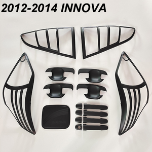 ฝาครอบมือจับคาร์บอนไฟเบอร์ชุดคอมโบไฟหน้าสำหรับ2014 <span class=keywords><strong>Innova</strong></span> 2021ชิ้นส่วนร่างกาย - Product Image 2