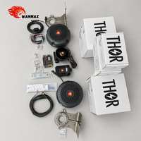 Evrensel THOR Elektronik Egzoz Tuning Kiti Çift Hoparlör + 1 ECHO Yüksek Ton Güçlendirici Mobil Uygulama Üzerinden Özelleştirilebilir Egzoz Sesi