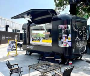 Camion de cuisine mobile et remorque <span class=keywords><strong>Robeta</strong></span> pour la vente au Ghana |   Certifié CE et code VIN - Product Image 5