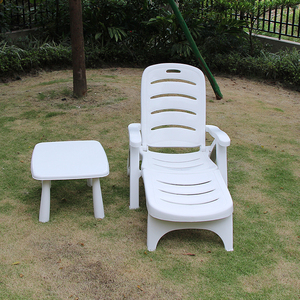 Giá tốt nhất nhựa bãi biển Ngoài trời ghế có thể gập lại hồ bơi Sun <span class=keywords><strong>Lounger</strong></span> khuôn nhựa ngoài trời sunbed - Product Image 6