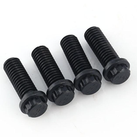 Boulons métriques à tête hexalobulaire en acier inoxydable Bride Vis à 12 points Boulon à tête Torx, Boulon noir, Boulons en acier au carbone galvanisé
