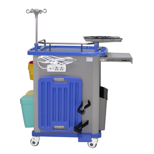 진료소 및 병원용 응급 카트 의료 트롤리 스테인레스 스틸 및 ABS 구조 카트 - Product Image 4