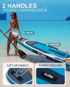 PF OEM Venta al por mayor <span class=keywords><strong>Paddle</strong></span> Board 11 '* 34 "* 6" Extra ancho Waterplay Surfing SUP Inflable Stand up <span class=keywords><strong>Paddle</strong></span> Board con accesorios - Product Image 6