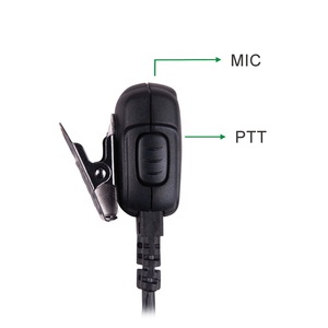 Auricular de Radio Bidireccional para Seguridad Pública, Tubo Acústico, Auricular de Una Oreja, Resistente al Agua IPX-4, Certificado CE, Duradero, Voz Clara y Potente - Product Image 3