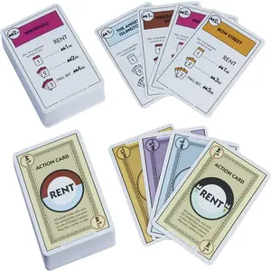 Profession elle Fabrikpapier-Spielkarten Voll farbiges Kartenspiel Benutzer definiertes Drucken Benutzer definierte gedruckte Karte