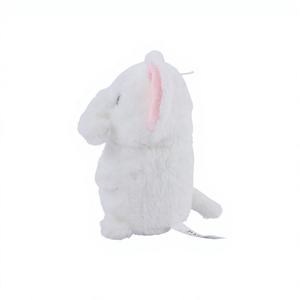 Doudou Éléphant Brodé en Peluche pour Bébé, Jouet Animal en Peluche Doux et Debout, Doublure en Maille, Décoration de Crèche pour Nourrissons et Tout-petits, Coton - Product Image 5