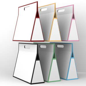 Design <span class=keywords><strong>Box</strong></span> Custom Luxe Verpakkingszak Recyclebaar met Handvatten voor Kleding Cosmetica Boetiek Modezaak - Product Image 3