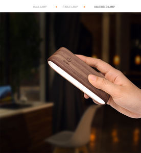 Appliques murales à LED rechargeables par USB Appliques magnétiques rotatives à 360 degrés alimentées par piles pour la lecture dans la chambre à coucher - Product Image 5