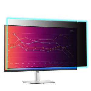 Filter layar Privasi Anti silau untuk komputer 2024 penawaran pabrik Filter layar Anti cahaya biru untuk Monitor Dell /HP