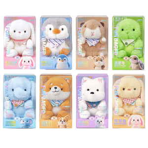 Animales de Peluche Suaves al por Mayor, Serie Zoológico, Elefante, Pingüino, Conejo, Tortuga, con Material de Peluche Premium, Regalo para Niños - Product Image 2