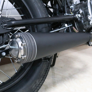 Silenciador de escape de motocicleta silenciado de alta eficiencia clásica, accesorios de motocicleta profundamente - Product Image 5